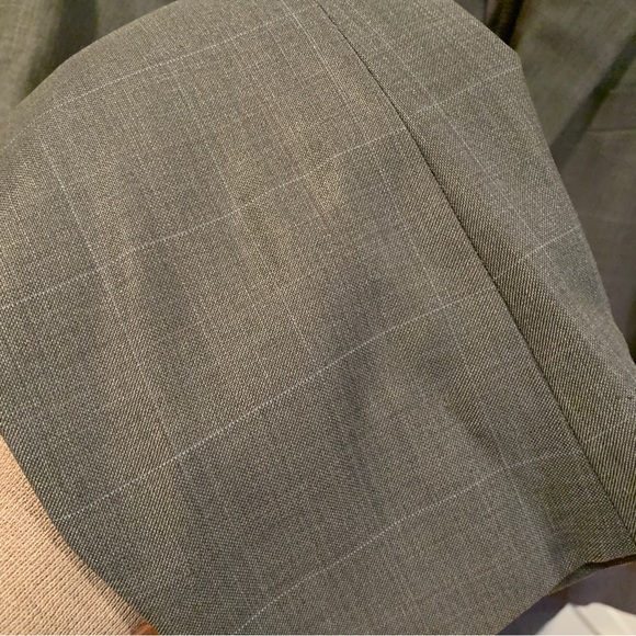 Nordstrom Joseph Abboud Men's Wool and Silk Grey Suit Jacket Size 42L - Picture 4 of 11